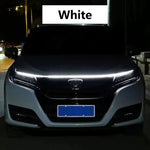 150cm LED Daytime Running Light Scan Starting Car Hood Decorative Lights DRL Auto Engine Hood Guide Decorative Ambient Lamp 12V - flohmarkt-deutschland.shop