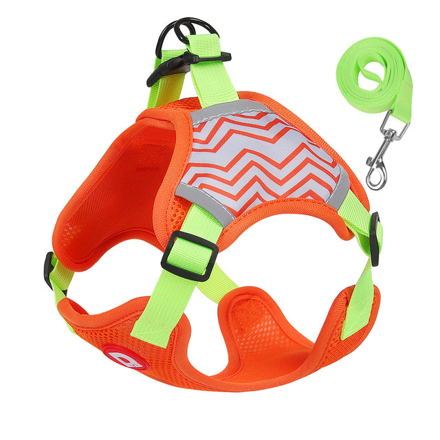 No Pull Dog Vest Harness and Leash Set for Pets