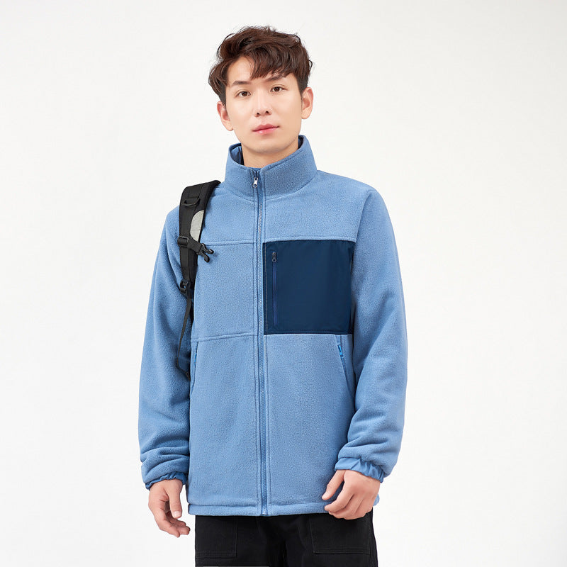 Couple's Reversible Outdoor Jacket for Fall/Winter
