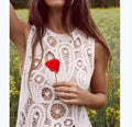 2023 Women's Fashion Knit Crop Top and Skirt Set