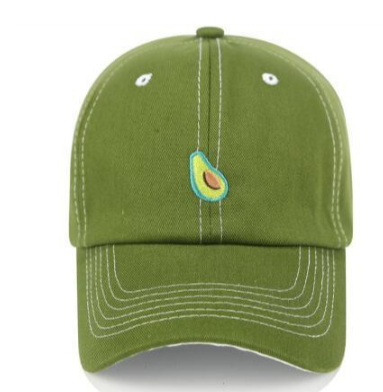 Embroidered Fruit Cap - Japanese and American Style