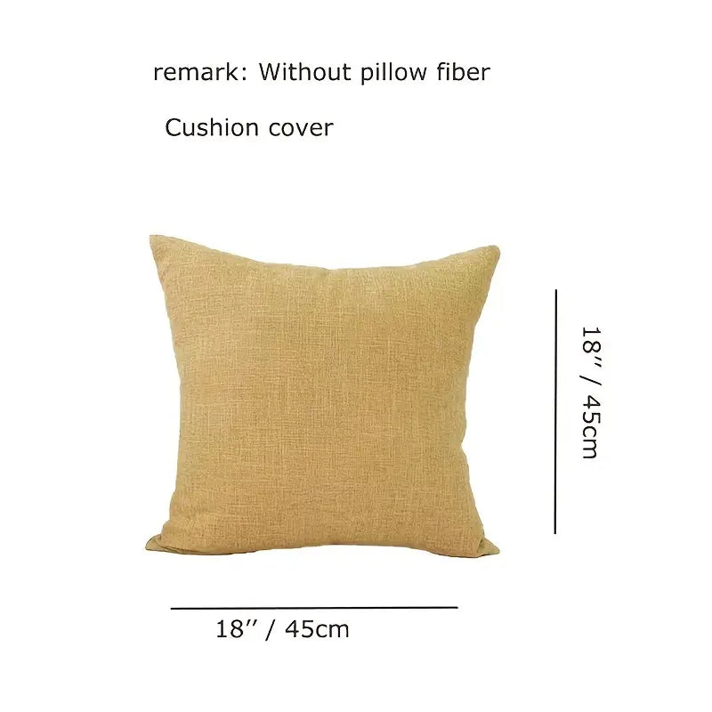 Velvet Throw Pillow Case for Living Room & Office (1pc)