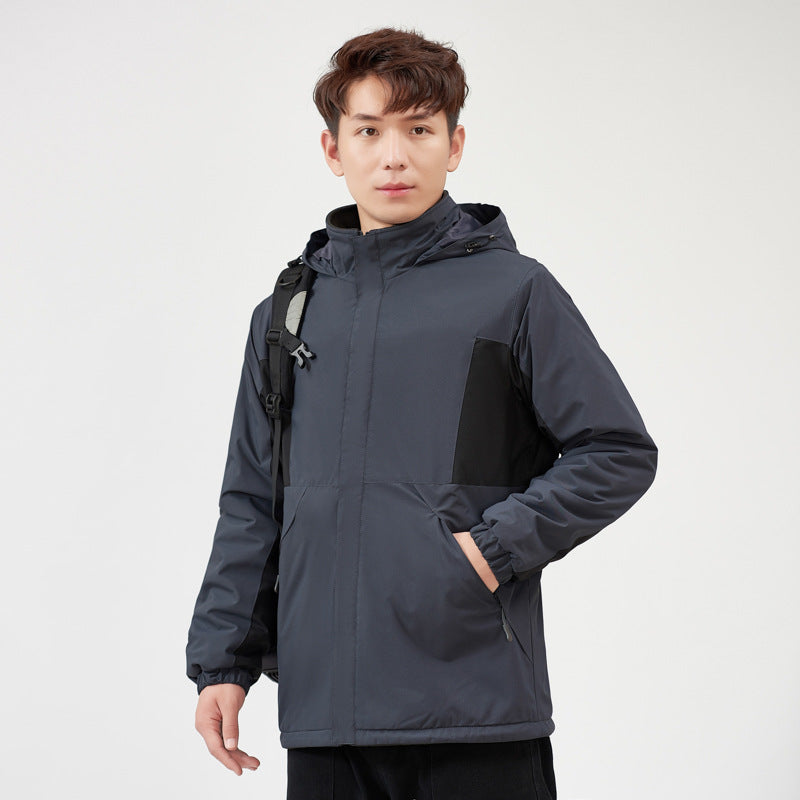 Couple's Reversible Outdoor Jacket for Fall/Winter