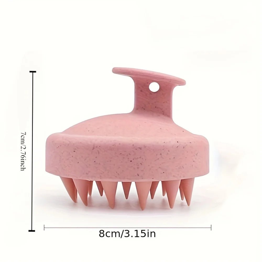 1pc Silicone Shampoo Brush Body Massage Brush Bath Shower Brush Salon Hairdressing Tool Scalp Massage Comb Hair Washing Comb - flohmarkt-deutschland.shop