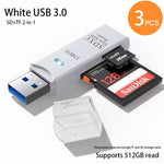 2-in-1 Multi Functional USB 3.0 Card ReaderMiniSD TFMemoryCardReaderUSBFlashDrive CardreaderAdapter For PCLaptops Accessories - flohmarkt-deutschland.shop