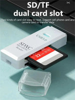2-in-1 Multi Functional USB 3.0 Card ReaderMiniSD TFMemoryCardReaderUSBFlashDrive CardreaderAdapter For PCLaptops Accessories - flohmarkt-deutschland.shop