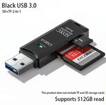 2-in-1 Multi Functional USB 3.0 Card ReaderMiniSD TFMemoryCardReaderUSBFlashDrive CardreaderAdapter For PCLaptops Accessories - flohmarkt-deutschland.shop