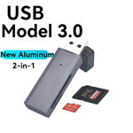 2-in-1 Multi Functional USB 3.0 Card ReaderMiniSD TFMemoryCardReaderUSBFlashDrive CardreaderAdapter For PCLaptops Accessories - flohmarkt-deutschland.shop