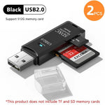 2-in-1 Multi Functional USB 3.0 Card ReaderMiniSD TFMemoryCardReaderUSBFlashDrive CardreaderAdapter For PCLaptops Accessories - flohmarkt-deutschland.shop