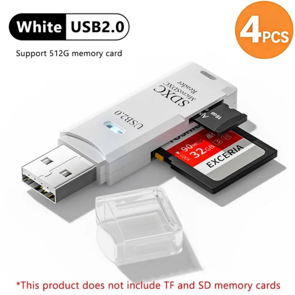 2-in-1 Multi Functional USB 3.0 Card ReaderMiniSD TFMemoryCardReaderUSBFlashDrive CardreaderAdapter For PCLaptops Accessories - flohmarkt-deutschland.shop