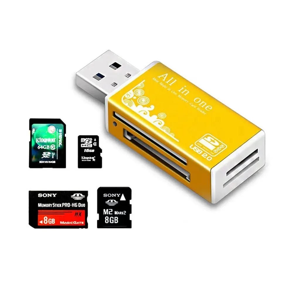 2-in-1 Multi Functional USB 3.0 Card ReaderMiniSD TFMemoryCardReaderUSBFlashDrive CardreaderAdapter For PCLaptops Accessories - flohmarkt-deutschland.shop