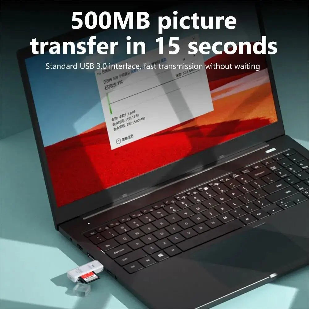 2-in-1 Multi Functional USB 3.0 Card ReaderMiniSD TFMemoryCardReaderUSBFlashDrive CardreaderAdapter For PCLaptops Accessories - flohmarkt-deutschland.shop