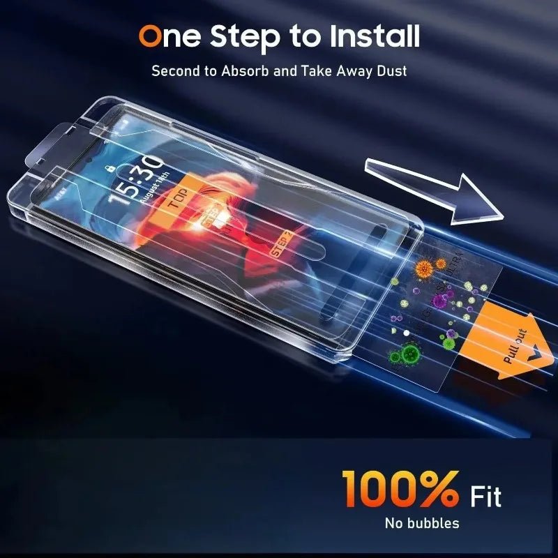 2 Stück 9H gehärtetes Glas für Nothing Phone 3A lite (3a) Pro CMF 2 Pro Displayschutzfolie Schutzglas mit Installationswerkzeugsätzen - flohmarkt-deutschland.shop