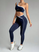 2-teiliges nahtloses Yoga-Set für Damen, Sport-Leggings, BH, Sportbekleidung, Damen-Fitness-Outfit, Workout-Set, hohe Taille, Yoga-Kleidung, Activewear - flohmarkt-deutschland.shop