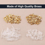 200PCS 3.9mm Bullet Connectors Kit Brass Bullet Male & Female Wire Terminals Connector with Insulation Cover for Motorcycle Moto - flohmarkt-deutschland.shop