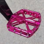2024 neue breite polierte Fahrradpedale Rennrad 3-Lager-Pedal Mountainbike Radfahren Anti-Rutsch-Pedal - flohmarkt-deutschland.shop