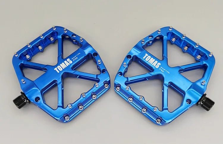 2024 neue breite polierte Fahrradpedale Rennrad 3-Lager-Pedal Mountainbike Radfahren Anti-Rutsch-Pedal - flohmarkt-deutschland.shop