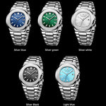 2024 neue Luxus Männer Quarzuhren 30m wasserdicht automatische Datums uhr Mann Edelstahl Sport Chronograph Uhr für Männer Uhr - flohmarkt-deutschland.shop