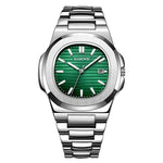 2024 neue Luxus Männer Quarzuhren 30m wasserdicht automatische Datums uhr Mann Edelstahl Sport Chronograph Uhr für Männer Uhr - flohmarkt-deutschland.shop