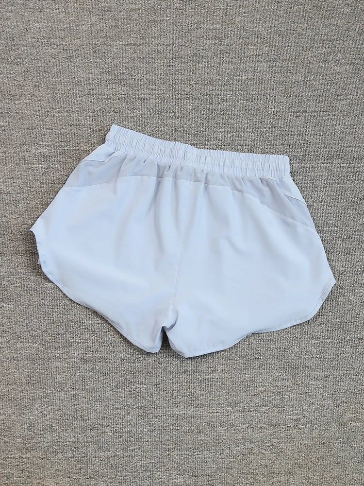 2024 summer cross-border foreign trade Fitness running exercise shorts women's breathable quick-drying anti-exposure short pants - flohmarkt-deutschland.shop