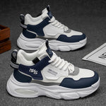 2025 Autumn Men's Shoes New Breathable Youth High Top Sneakers Trendy and Versatile Thick Bottom Casual Dad Shoes Men - flohmarkt-deutschland.shop