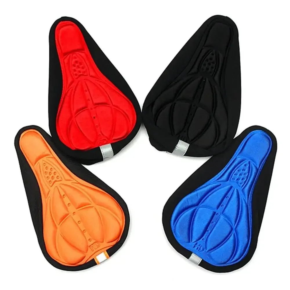 2025 Bicycle Saddle 3D Soft Cycling Seat Cover MTB Mountain Bike Thickene Sponge Pad Outdoor Breathable Cushion Bike Accessories - flohmarkt-deutschland.shop