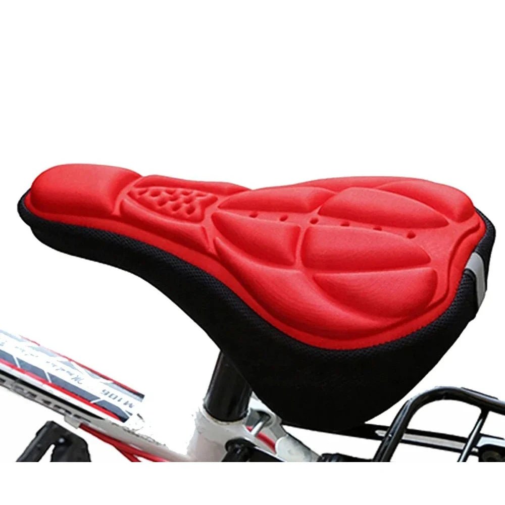 2025 Bicycle Saddle 3D Soft Cycling Seat Cover MTB Mountain Bike Thickene Sponge Pad Outdoor Breathable Cushion Bike Accessories - flohmarkt-deutschland.shop
