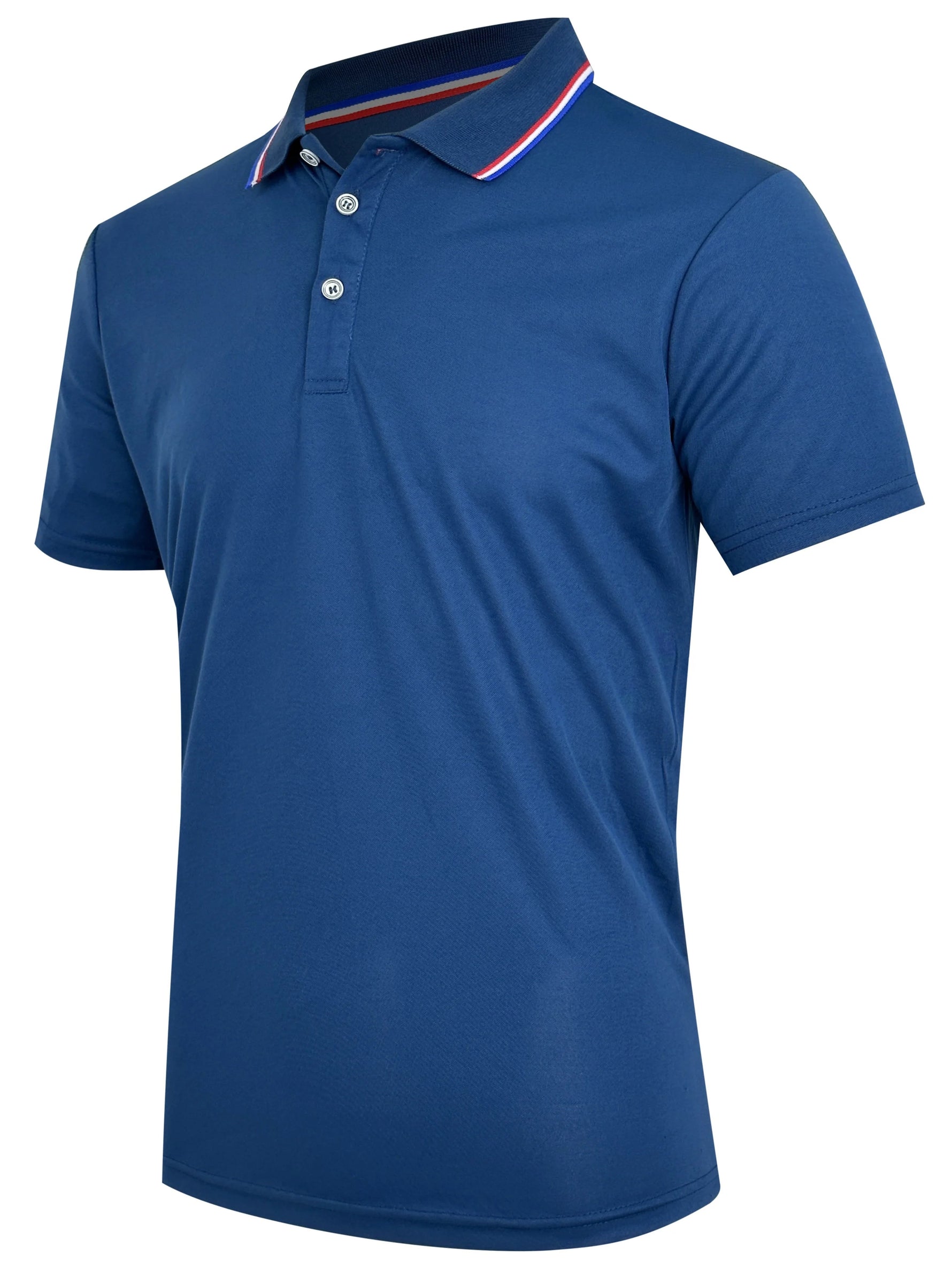 2025 Hot Sale Men's Summer Casual Breathable Comfortable Polo Shirt Men's Solid Color High Quality Short Sleeve T-Shirt - flohmarkt-deutschland.shop