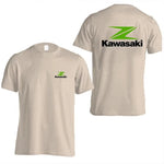 2025 Kawasaki Motorcycles logo Z Men's Summer pure cotton T-shirt Women's outdoor new T-shirt Street casual couple top - flohmarkt-deutschland.shop
