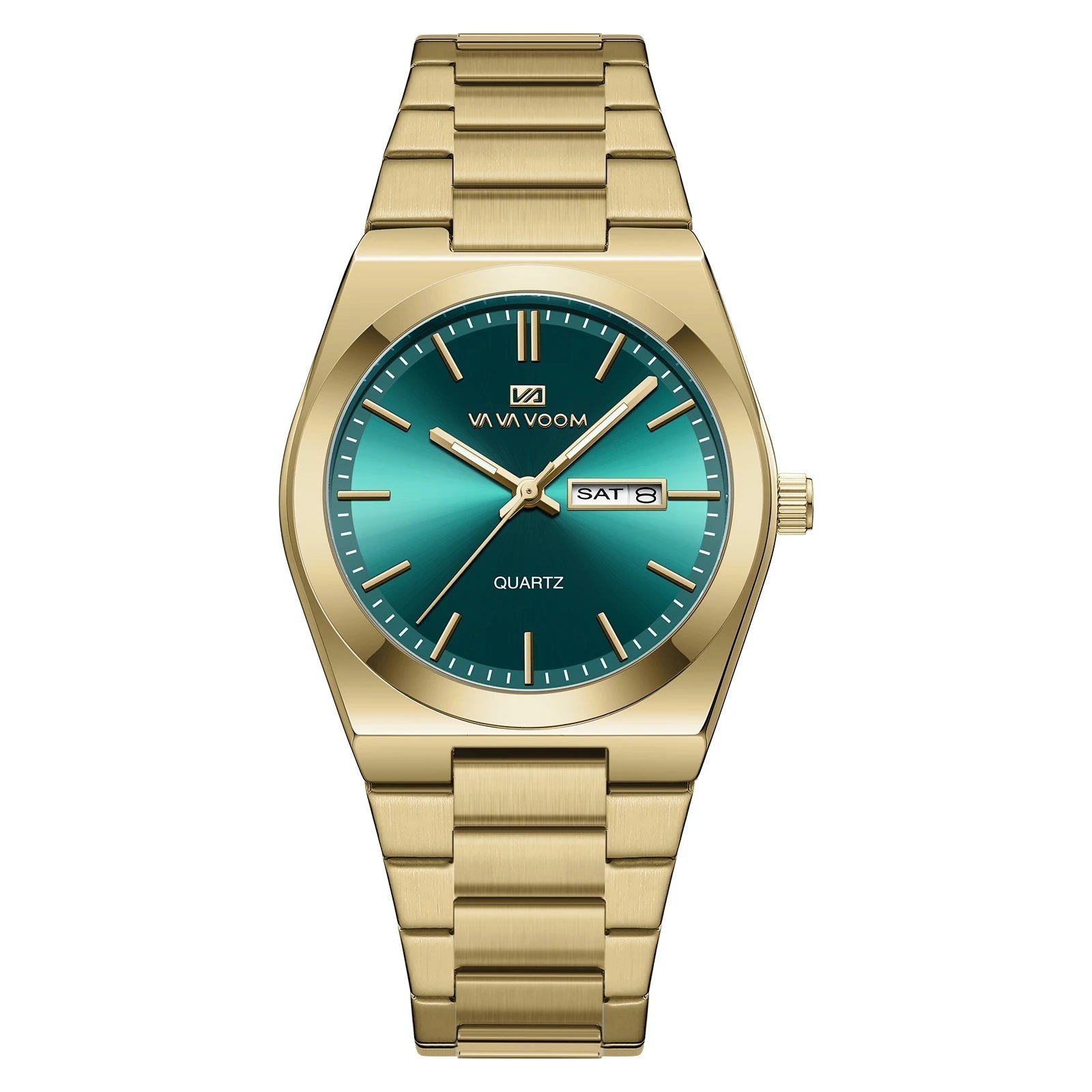 2025 neue Herren-Business-Uhren, modisch, blau, silberfarben, Edelstahlarmband, 40 mm, Weinfassform, Top-Marken-Quarzuhr für Herren - flohmarkt-deutschland.shop