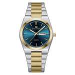 2025 neue Herren-Business-Uhren, modisch, blau, silberfarben, Edelstahlarmband, 40 mm, Weinfassform, Top-Marken-Quarzuhr für Herren - flohmarkt-deutschland.shop
