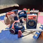 2025, Rollenspiel für Kinder, Mini-Simulation, Küchenspielzeug, BLAU, Haushaltsgeräte, Spielzeug mit Licht und Ton für Jungen und Mädchen - flohmarkt-deutschland.shop