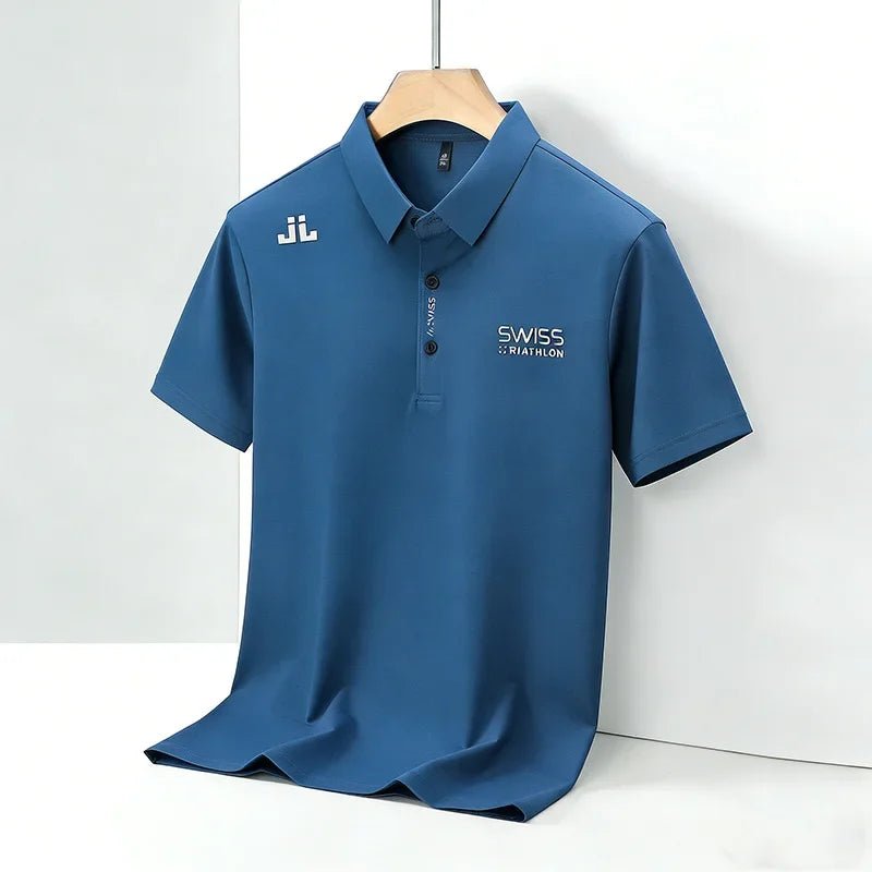 2026 New Men's Regular Fit Short Sleeve Polo Shirt Soft Comfortable Fabric Casual Sport Summer Fashion Top Tee - flohmarkt-deutschland.shop