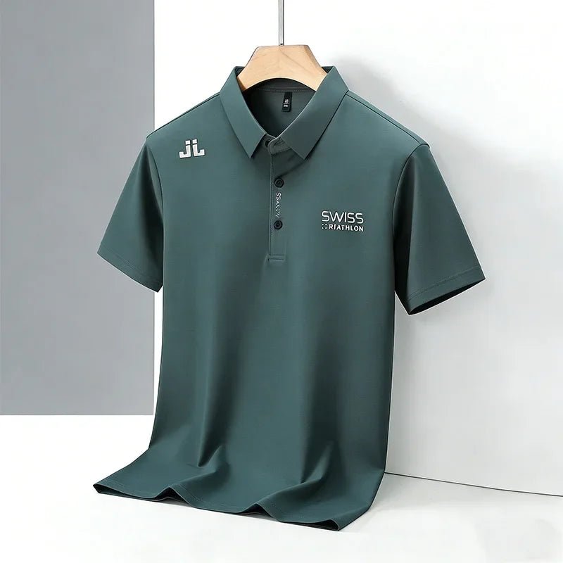 2026 New Men's Regular Fit Short Sleeve Polo Shirt Soft Comfortable Fabric Casual Sport Summer Fashion Top Tee - flohmarkt-deutschland.shop