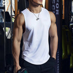 2026 Newest Summer Gym Vest High Quality mesh Shirt Sleeveless T-shirts Men Tank Tops running Fitness Sports Vest men Clothing - flohmarkt-deutschland.shop