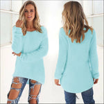 2026, Plus Größe Frauen Warme Pullover Einfarbig O Hals Lose Gestrickte Pullover Lange Pullover Casual Bluse Dame Oversize Kleidung - flohmarkt-deutschland.shop