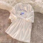 2026 Summer Women Shorts Sets Casual Two Pieces Short Sleeve T Shirts and High Waist Short Pants Solid Outfits Tracksuit 2PCS - flohmarkt-deutschland.shop