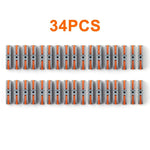 20/34/50PCS Lever Wire Connectors, 1 to 1 Inline Assemblable Wire Connector, Electrical Connectors Wire Terminals - flohmarkt-deutschland.shop