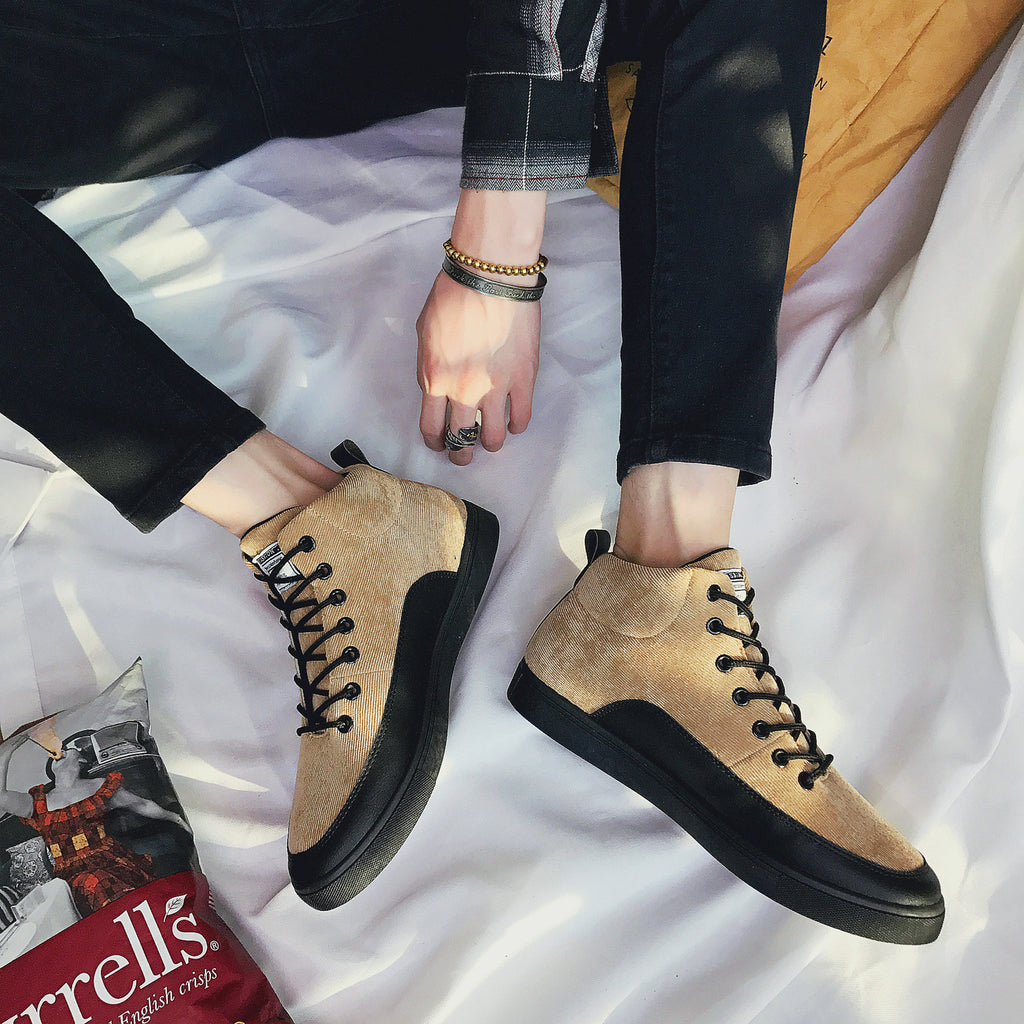 High-Top Sneakers, Sports Shoes, Casual Footwear