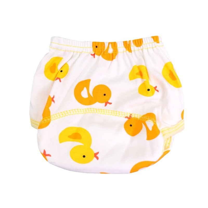 Cotton Baby Learning Pants - Washable Waterproof Diapers
