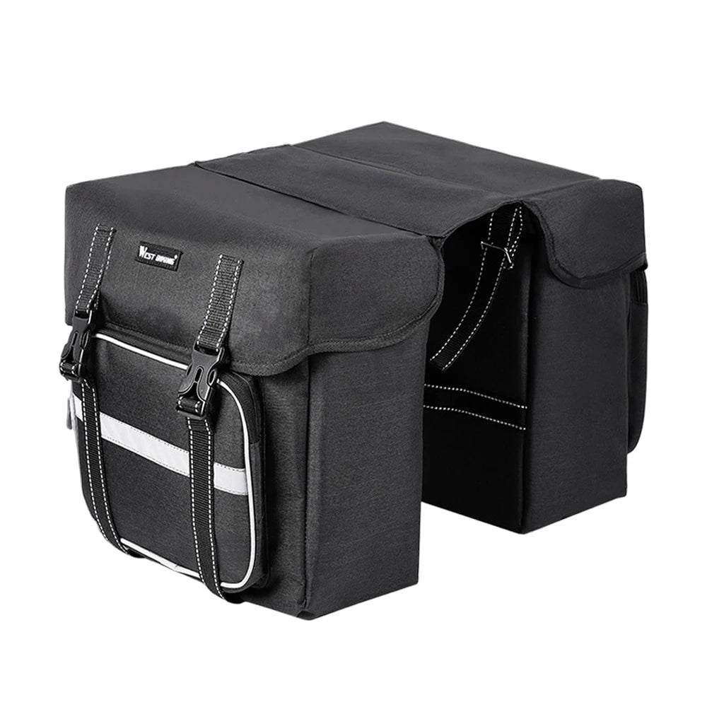 25L Doppelseitige Fahrradtasche Wasserdicht Für Gepäckträger Outdoor Reise - flohmarkt-deutschland.shop