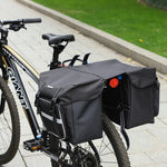 25L Doppelseitige Fahrradtasche Wasserdicht Für Gepäckträger Outdoor Reise - flohmarkt-deutschland.shop