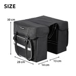 25L Doppelseitige Fahrradtasche Wasserdicht Für Gepäckträger Outdoor Reise - flohmarkt-deutschland.shop