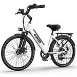26-Zoll modisches E-Bike, 600W bürstenloser Motor, 48V-10.4Ah Lithium-Akku, elektrisches Moped, Elektrofahrrad für Erwachsene - flohmarkt-deutschland.shop