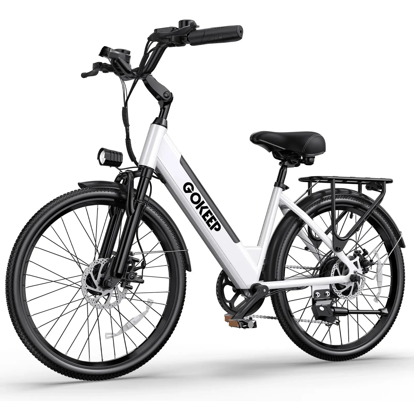 26-Zoll modisches E-Bike, 600W bürstenloser Motor, 48V-10.4Ah Lithium-Akku, elektrisches Moped, Elektrofahrrad für Erwachsene - flohmarkt-deutschland.shop