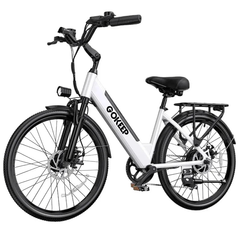 26-Zoll modisches E-Bike, 600W bürstenloser Motor, 48V-10.4Ah Lithium-Akku, elektrisches Moped, Elektrofahrrad für Erwachsene - flohmarkt-deutschland.shop