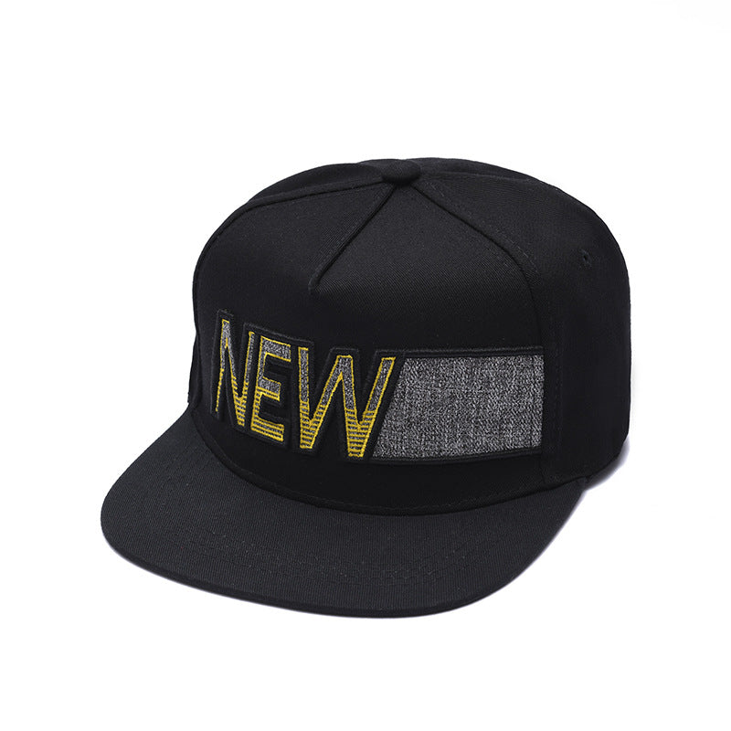 Trendy Hip Hop Cap for Couples with Sports Letters