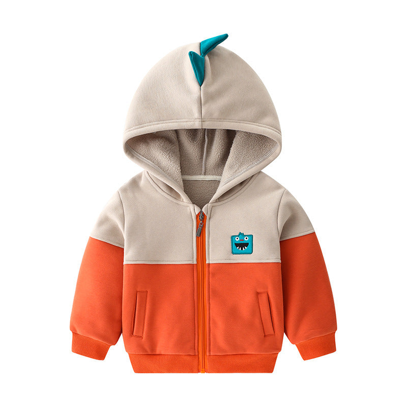 Kinder Kapuzenjacke und Fleece-Pullover für Jungen