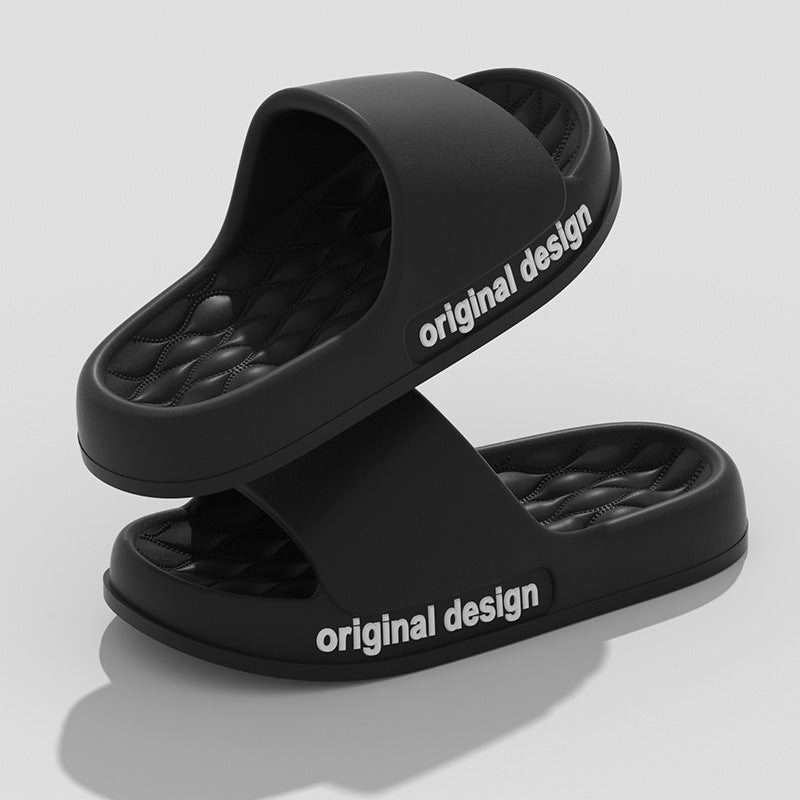 Men's and Women's Thick Bottom Non-slip Slippers