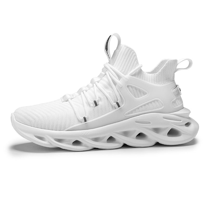 Men's Flyknit Yeezy Sneakers, Breathable Running Shoes